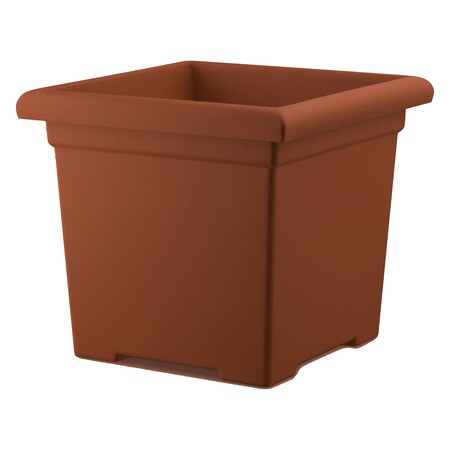 Hc Companies 13.25 in. H X 15.5 in. W X 15.5 in. D Plastic Accent Planter Clay ROS15500E35C012